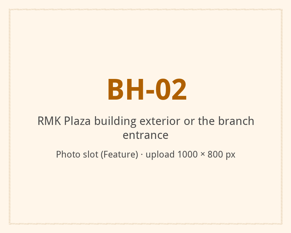 [ALT: RMK Plaza building exterior or the branch entrance, Vitali Wellness & Spa, Banjara Hills]