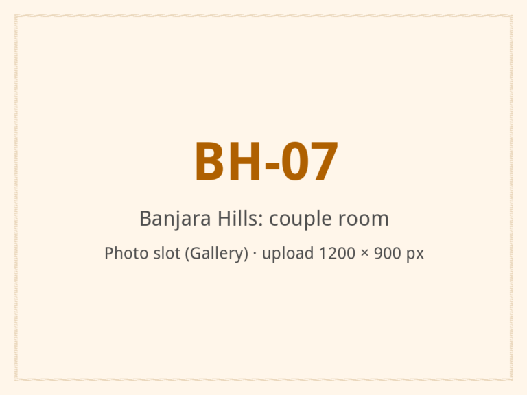 [ALT: Couple room, Vitali Wellness & Spa, Banjara Hills]