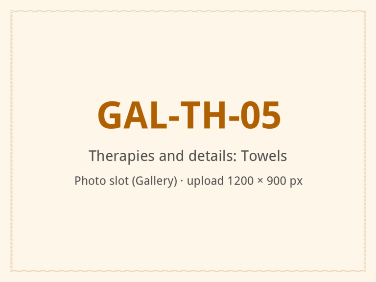 [ALT: Towels, Vitali Wellness & Spa]