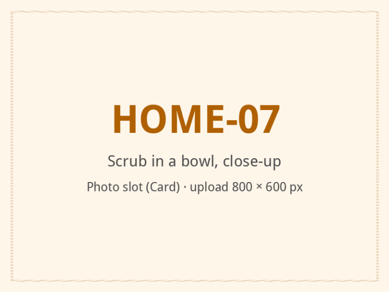 [ALT: Scrub in a bowl, close-up, Vitali Wellness & Spa]